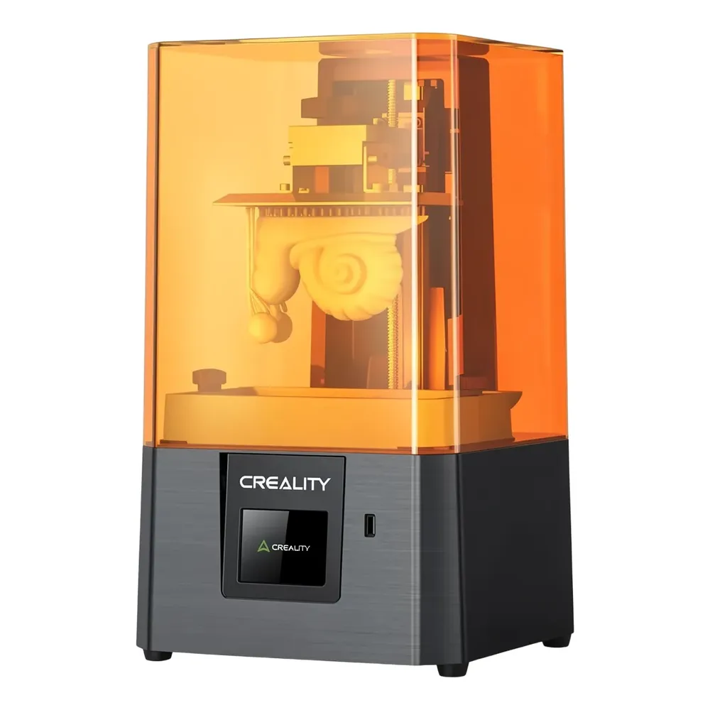 Impressora 3d Creality Halot R6 Resina Bivolt - 1203040094 127/220v Cinza E Laranja