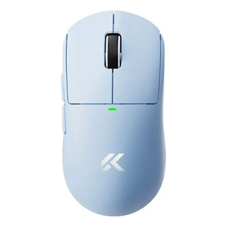 Mouse Gamer Mchose A5 V3 Ultra Sem Fio Paw3395 26k Dpi Azul-celeste