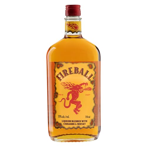 Licor de whisky com canela Fireball – 750ml