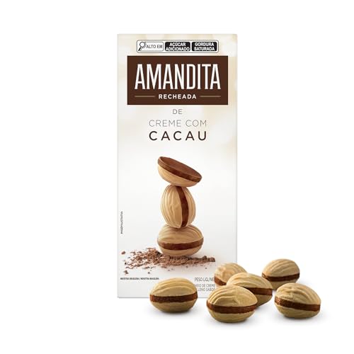 Lacta Amandita - Wafer Recheado Sabor Chocolate 200g