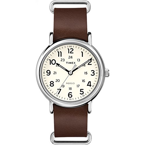 Timex Relógio masculino Weekender de 40 mm, Vermelho, N/A, T2p495