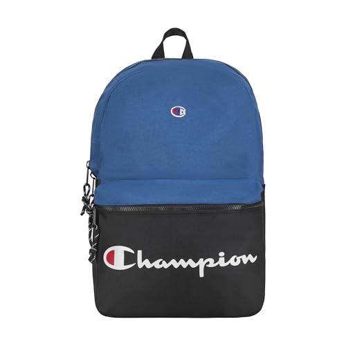 Mochila masculina Champion Manuscript, Azul, tamanho único