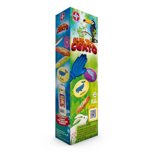 Jogo Diverso Tapa Certo, Estrela, Multicor