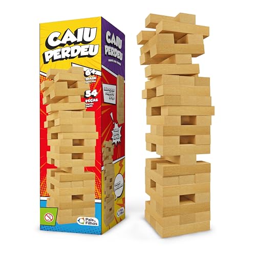Pais & Filhos - Caiu Perdeu, 54 Pçs, idade mínima recomendada - 6 anos