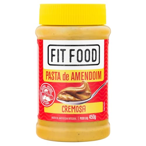 Pasta de Amendoim Fit Food Cremosa, Baixo Teor de Carboidratos, 450g | Sem Glúten