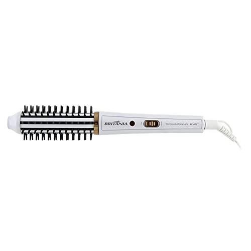 Britânia Escova Modeladora BEC04 2 em 1 Bivolt Plástico e Metal