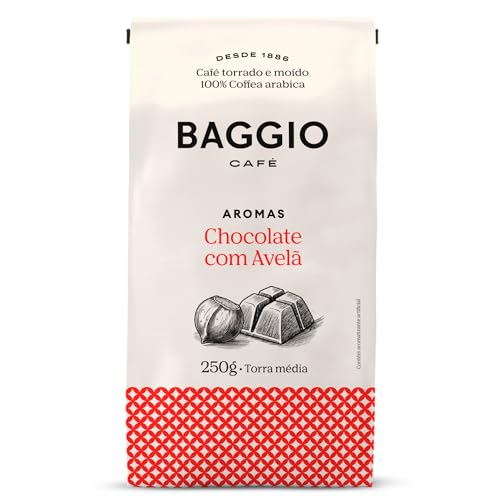 Baggio Café Café Torrado e Moído Aroma de Chocolate com Avelã 250g