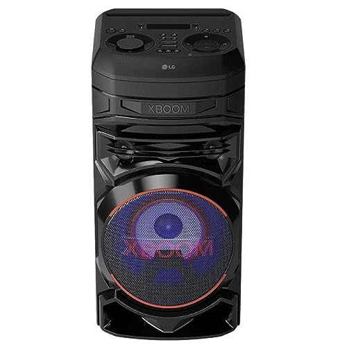 Caixa Acústica LG xboom RNC5, Bluetooth, DJ e Karaokê, 200W e Iluminação de Festa