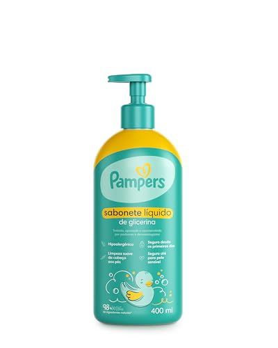 Pampers Sabonete Liquido Glicerina 400ml