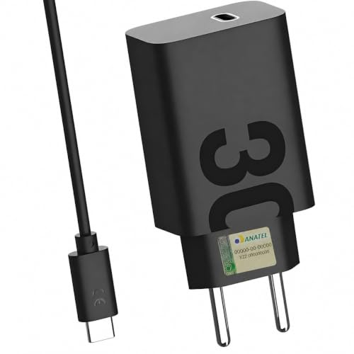 Carregador Turbo 30W USB-C – Potência Ultra Rápida com Cabo Tipo-C para Tipo-C Incluso – Compatível com iPhone 15, iPads, Samsung e Dispositivos USB-C - LAGUS IMP.