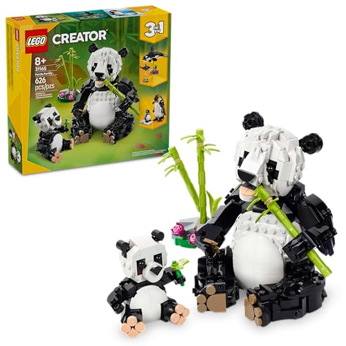 LEGO Creator Animais Selvagens: Família de Pandas 31165 (626 Peças)