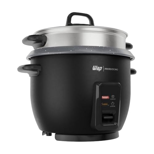 WAP Panela de Arroz Elétrica WRC1000 2 em 1 Vapor 127V | 2 em 1, cozimento de arroz e a vapor