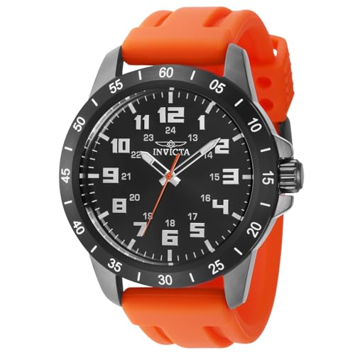 Invicta Relógio masculino Pro Diver Stratus - 45 mm, laranja (39999)