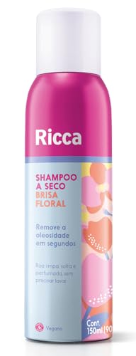 Shampoo a Seco Ricca, Brisa Floral, 150ml
