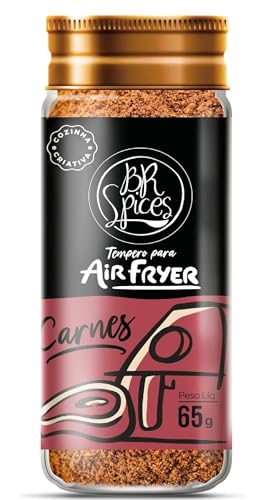 Br Spices, Tempero para Air Fryer: Carnes - Vidro 60g