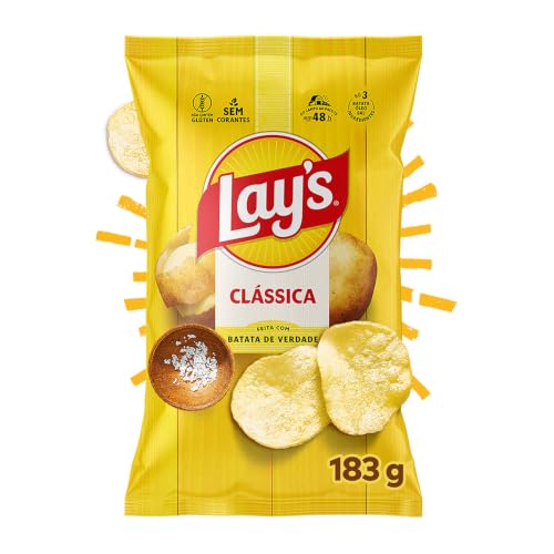 Lay's Batata Frita Lisa Clássica Sabor Original 183g