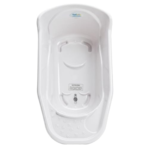 Banheira Infantil Plastibaby 20L (Branco)