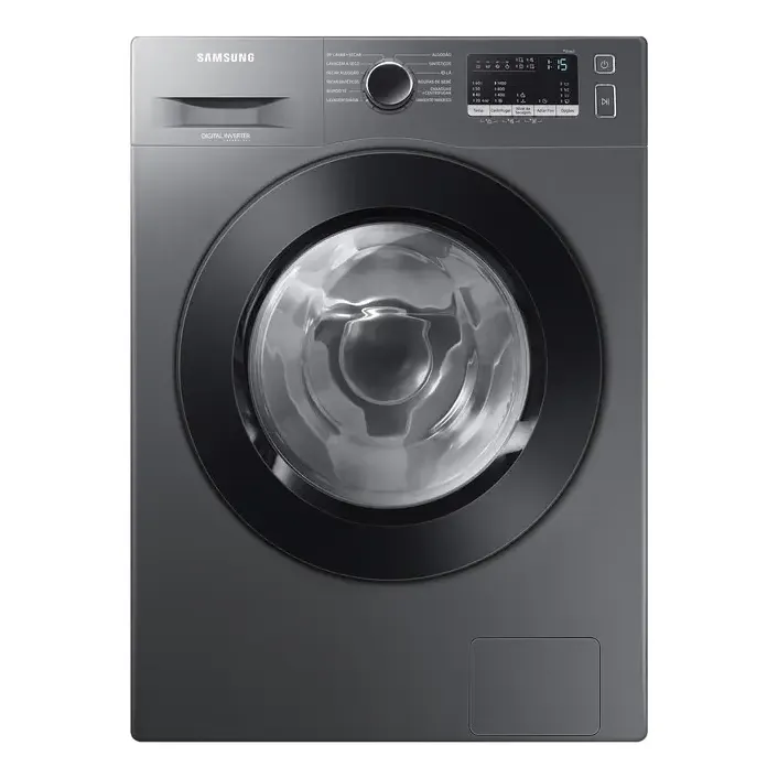 Lava E Seca Samsung Wd11m Com Digital Inverter Inox 11kg Cor Inox look