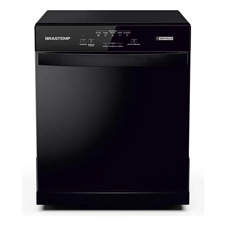 Lava Louças Brastemp 8 Serviços Preta - BLF08AE Preto