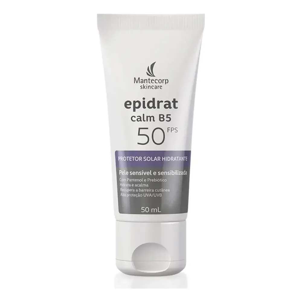 Protetor Solar Epidrat Calm B5 FPS 50 de 50 mL Pele Sensível