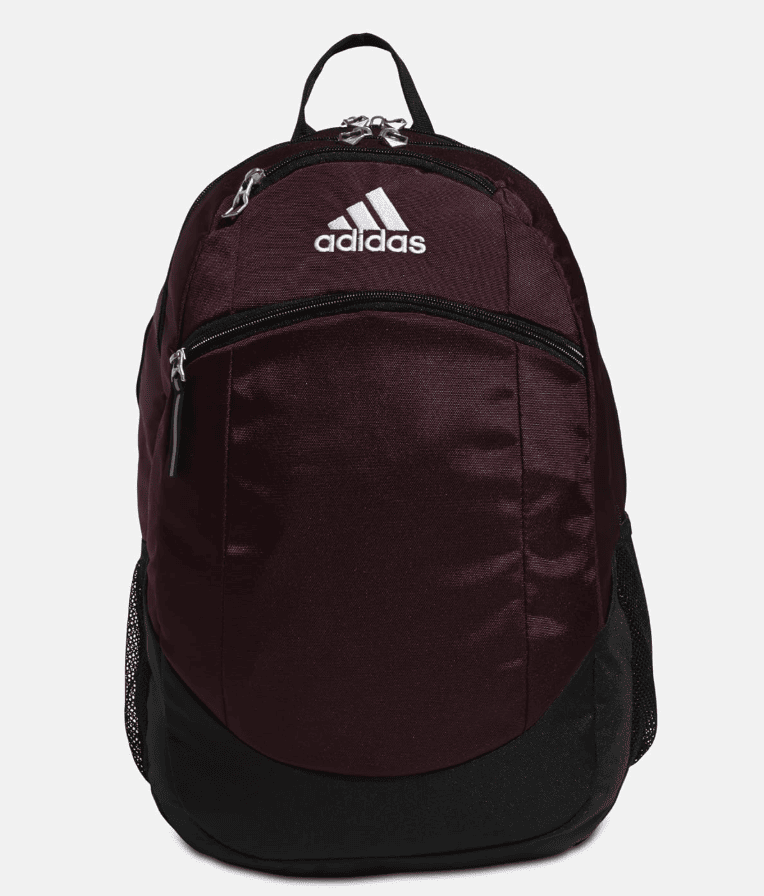 adidas Unisex Striker II Team Backpack, Team Maroon, One Size | Padded Laptop Sleeve, Multiple Organizer Pockets, Water-Bottle Pockets, Durable Build,...