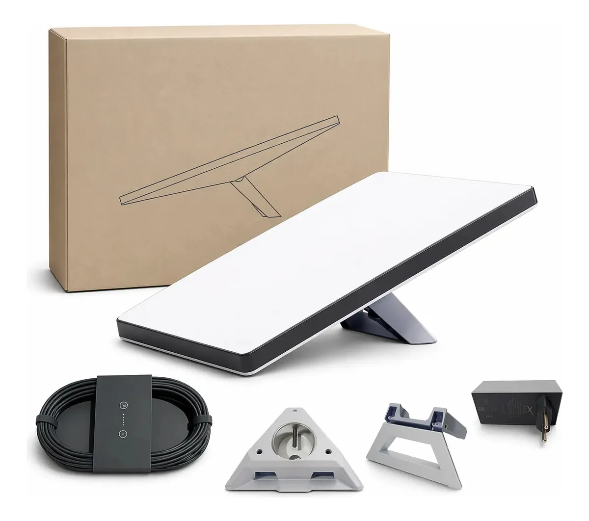 Starlink Mini Kit Antena Satelite Com Roteador Wi Fi