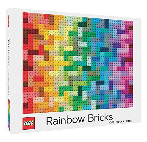 Puzzle: Lego Rainbow Bricks: 1000-piece Puzzle