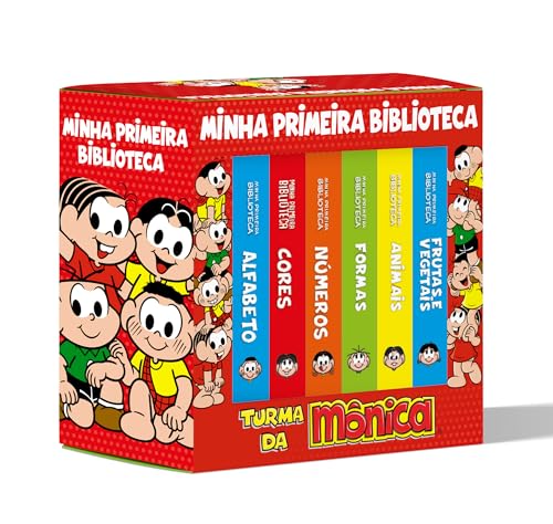 Box - Turma da Mônica Coleção Minha Primeira Biblioteca