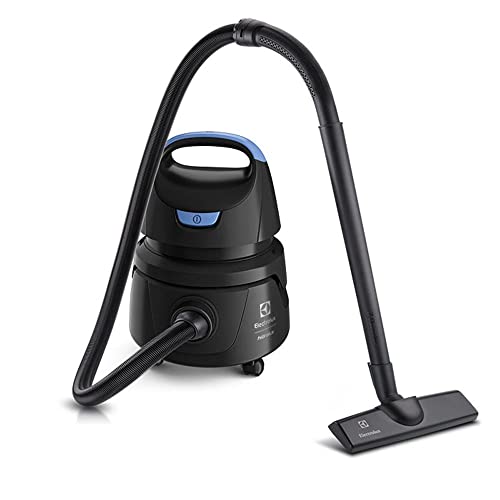 Aspirador água pó Electrolux compacto potente função sopro 1400W 12 L total 5 L util protetor termico AWD01 220V