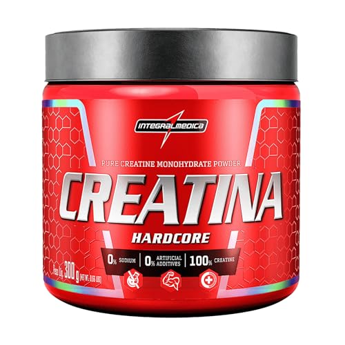 Integralmedica - Creatina em Pó Hardcore 100% Pura e Monohidratada - 300g
