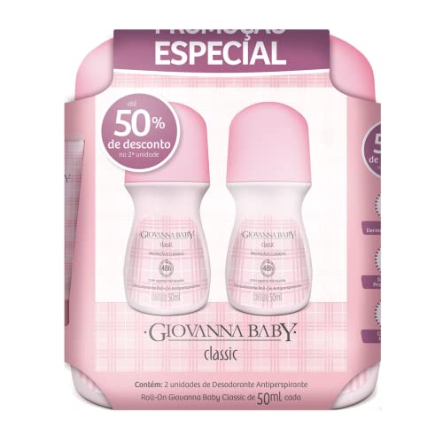 Giovanna Baby - Kit Giovanna Baby Desodorante Roll On Fem C/2 50Ml Classic