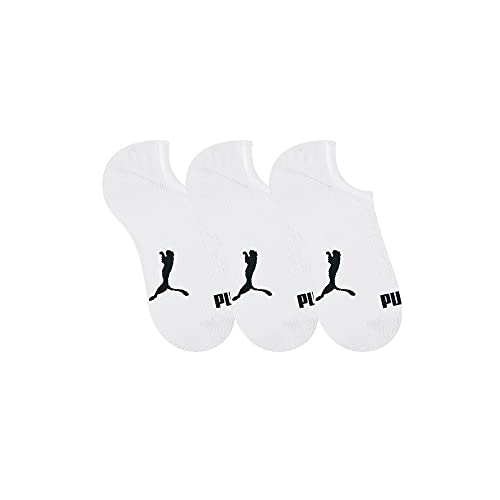 PUMA Sapatilha Kit 3 Pares, Meias Feminino, Branco (White), 39-43