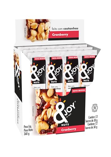 Enjoy Barra Mixed Nuts Cranberry 12 X 30G