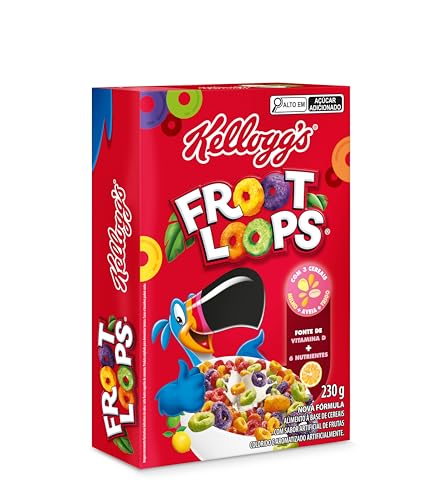 Cereal Froot Loops® sabor de Frutas Kellogg\'s® 230g