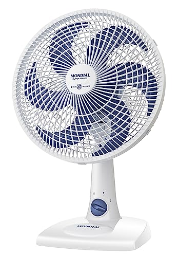MONDIAL Ventilador de Mesa 220V, 30cm, 6 pás, Super Power - VSP-30-W