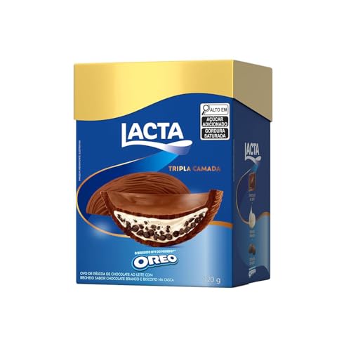 Lacta Oreo - Ovo de Páscoa Tripla Camada 320g