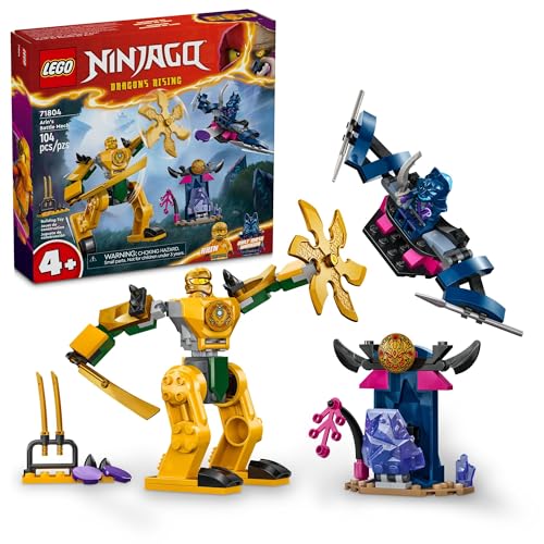 LEGO Set Ninjago 71804 Robô de Combate do Arin 104 peças