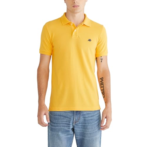 AEROPOSTALE Camisa polo masculina, Kumquat, 3G