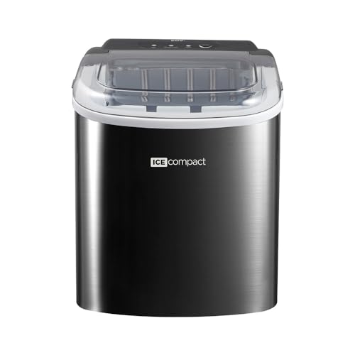 Máquina de Gelo EOS 12Kg Ice Compact Inox All Black EMG06P 110V