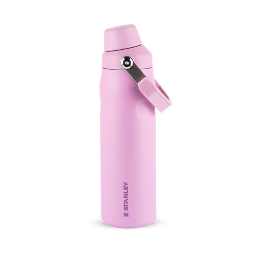 Stanley - Garrafa de água Aerolight Fast Flow, garrafa isolada a vácuo para bebidas frias, aço inoxidável leve, 710 ml, Lilac