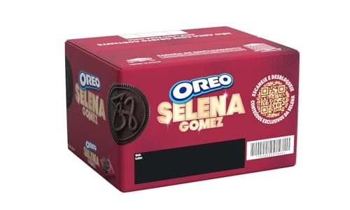 Biscoito Oreo Selena Gomez Pacote - Caixa com 48 unidades de 90g