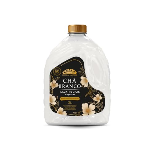 Coala Laundry Lava Roupas Líquido 3 Litros Chá Branco