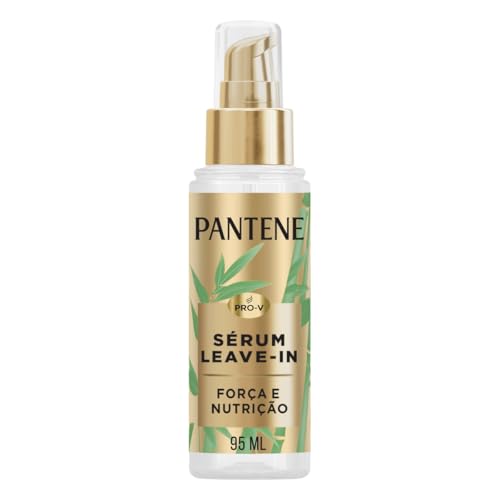 `LEVE 2, PAGUE 1`- Pantene Sérum Leave-in Bambu Força e Nutrição, Controle de Frizz por até 72 horas, Não pesa no cabelo, 95ml