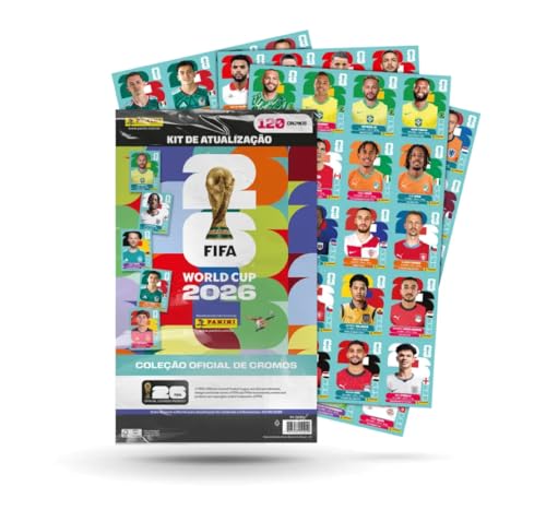 Pré-venda - Copa do Mundo da FIFA 2026™ Kit de Atualização com 120 Figurinhas FIFA WORLD CUP 2026™