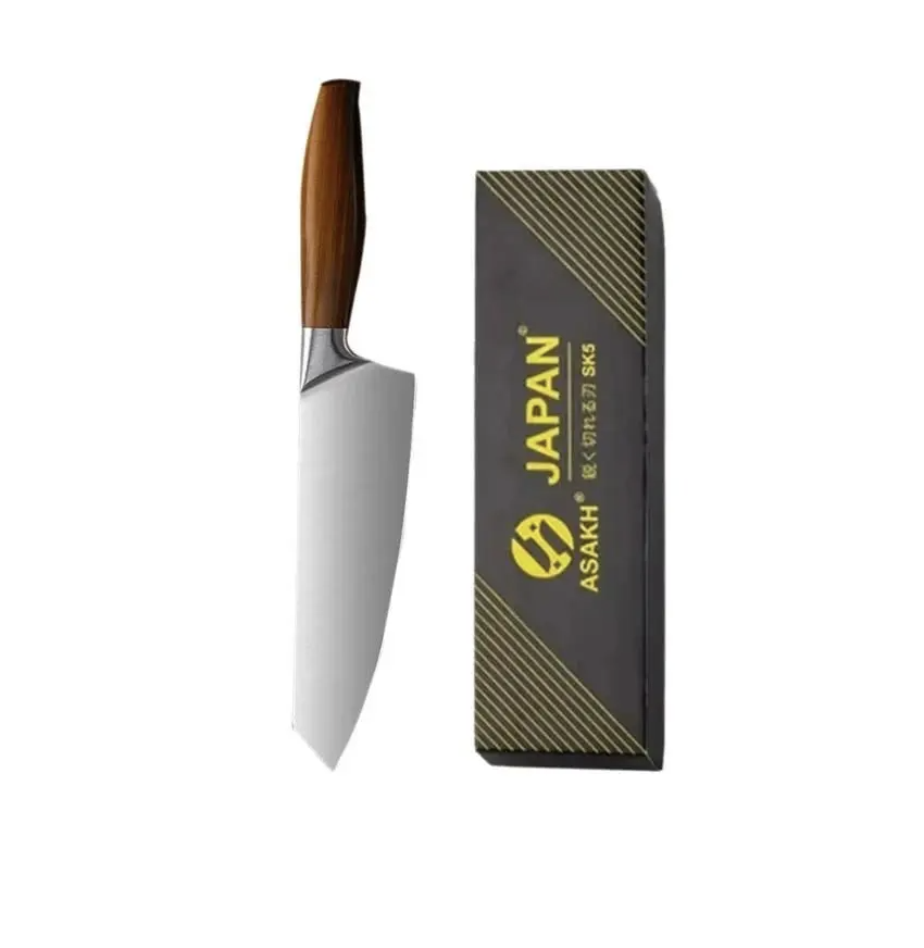 Conjunto De Facas De Chef Japonesas Profissionais Santoku Cutelo E Faca Para File