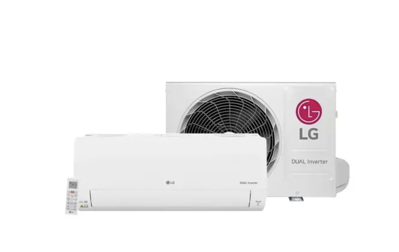 Ar Condicionado Split Hi Wall R32 Lg Dual Inverter Voice Ai 18000 Btu H Frio S3 Q18kl31b 220 Volts